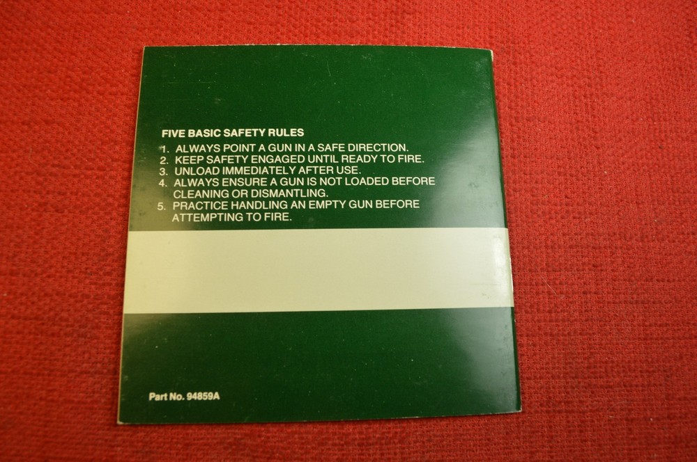 Colt Combat Commander, Commander Model Lightweight Manual 1978 Rare
