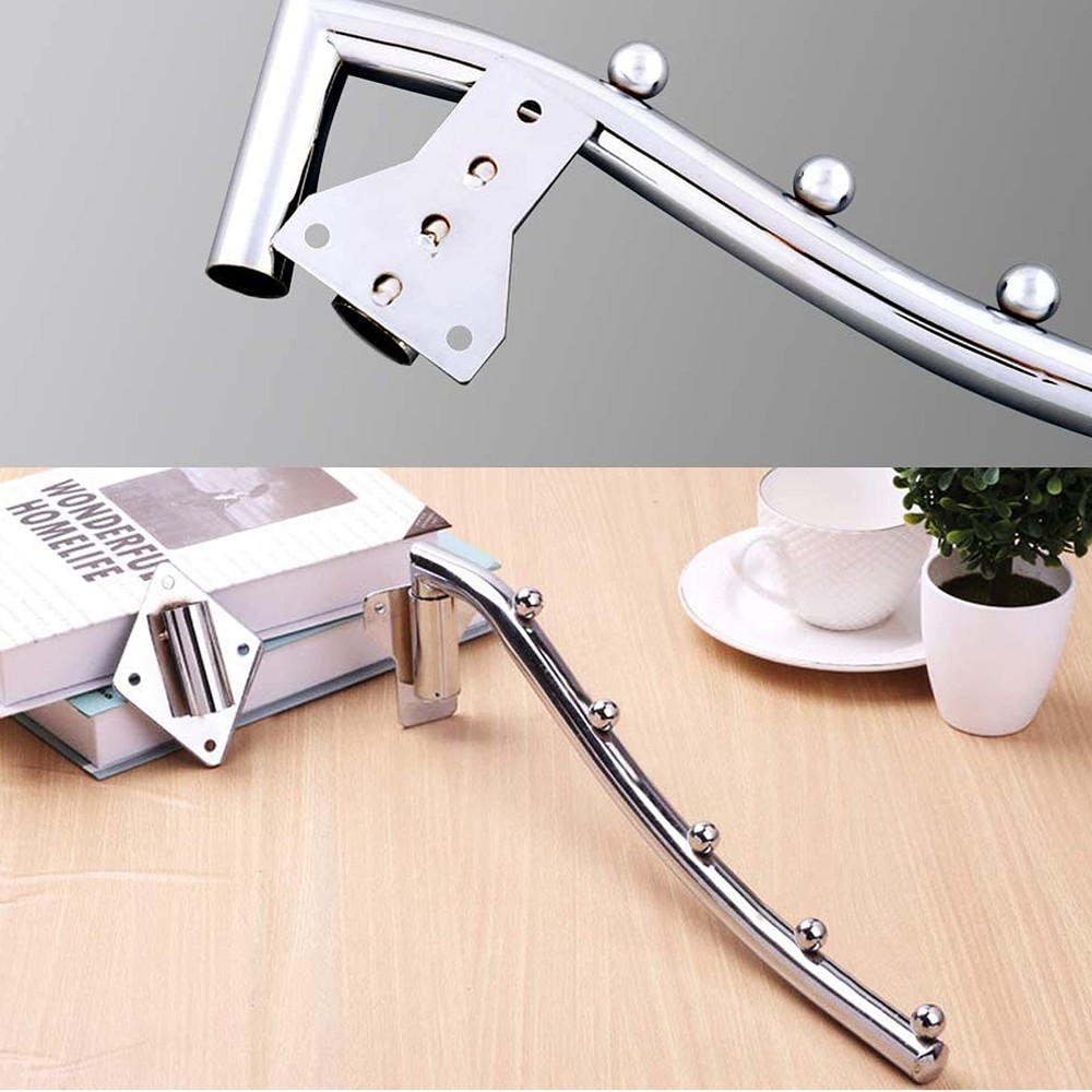 Wall Mounted Folding Garment Hooks, Foldable Wall Mount Clothes Drying Rack, ...