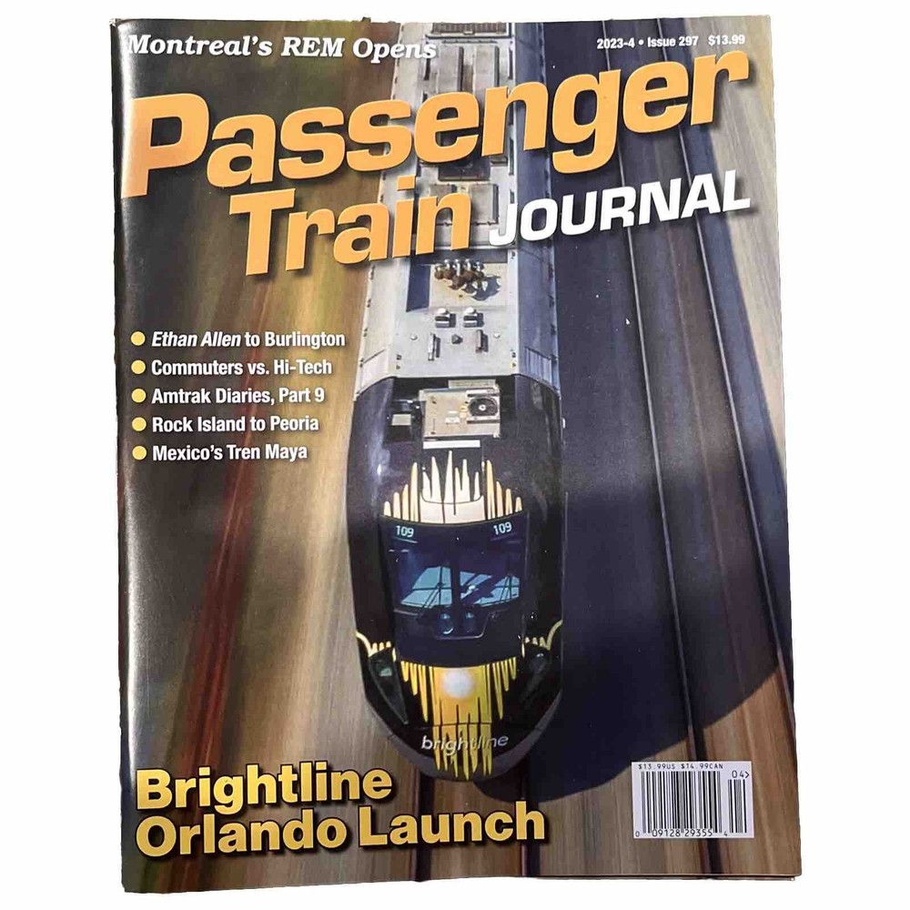 Passenger Train Journal Magazine 2023 Issue 297