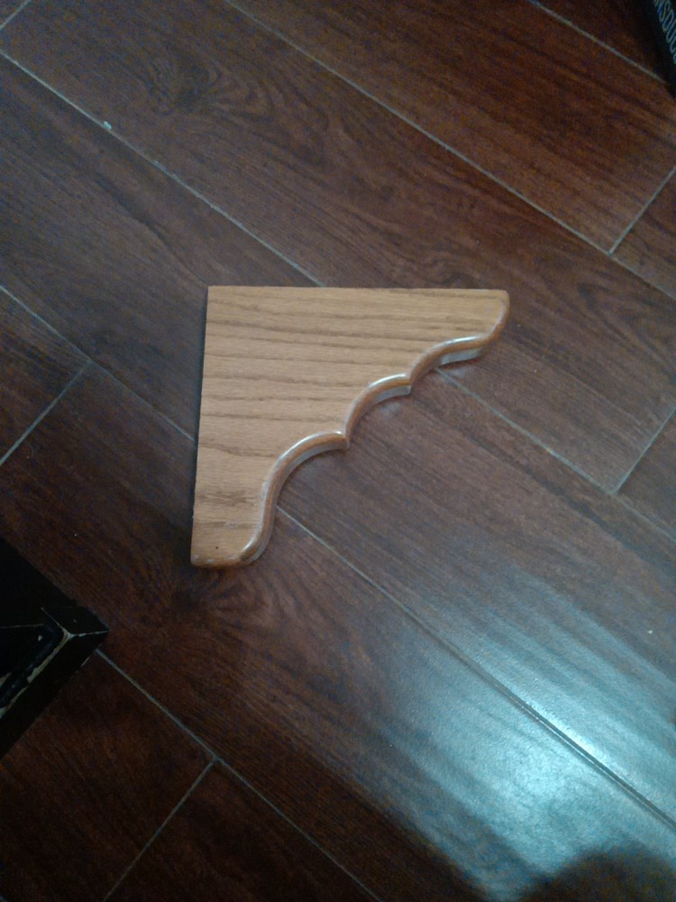 four Wood Corbels Oak Wood