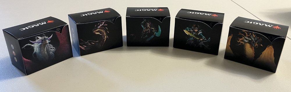 Tarkir Dragonstorm MTG Complete Set EMPTY Commander Deck Box 100+ Card Capacity