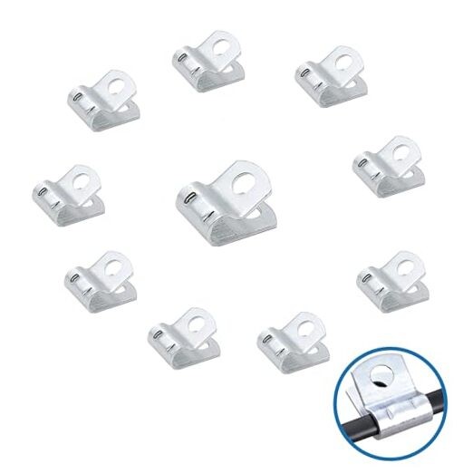 Cable Guide Clamps for Engine Throttle, Compressor Speed Control and