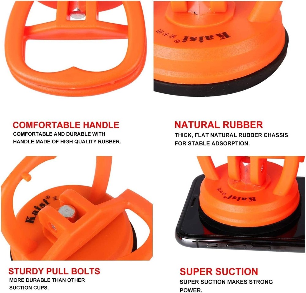 11 PCS Screen Suction Cup Kit LCD Screen Opening Tools Screen Replacement Too...