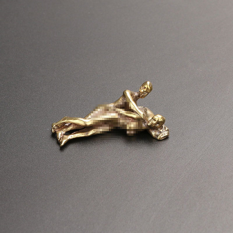 5pcs/set ornaments bronze small bronze figures personalized creative artwork