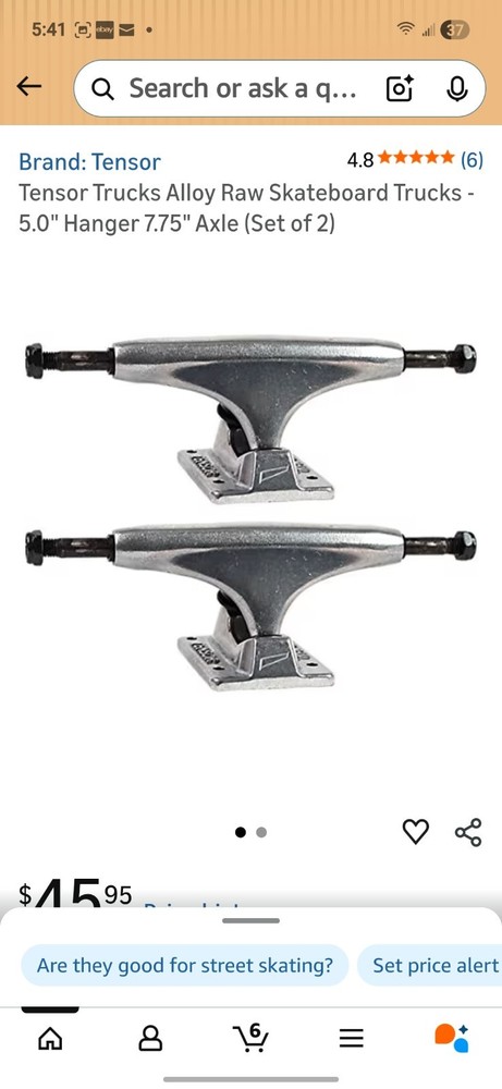 Tensor 10415265-Raw -5.0 Trucks