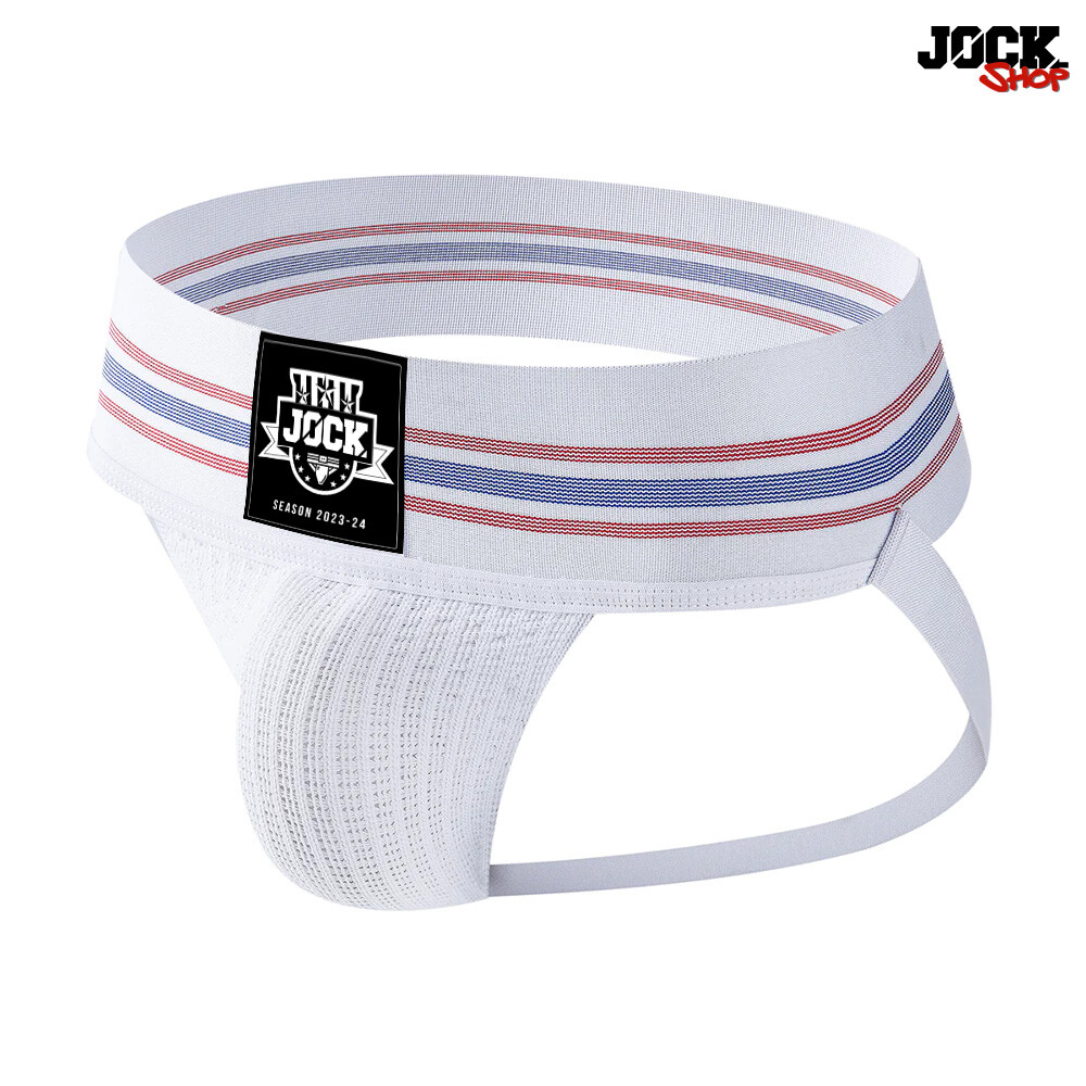 ORIGINAL EDITION WHITE JOCKSTRAP JOCK STRAP ATHLETIC SUPPORT MENS UNDERWEAR