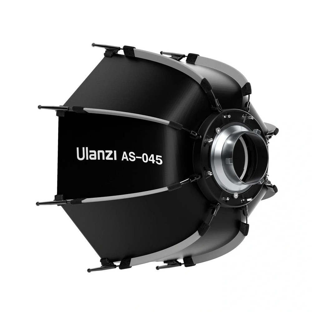Ulanzi AS-045 45cm Octagonal Softbox Bowens Mount Honeycomb for Flash Led Light