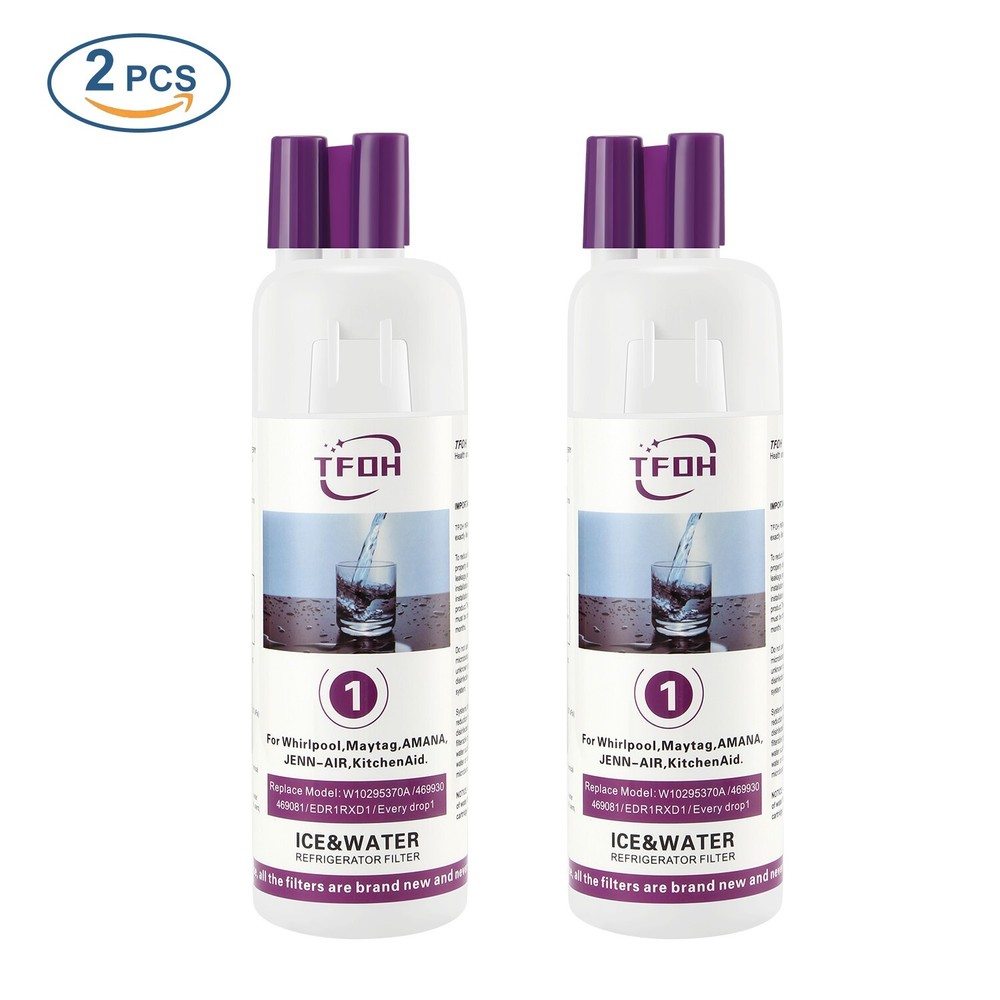 For Refriger²ator Ice Replacement For W10295²370A EDR1²RXD1 Filter 1 9081（2PACK）