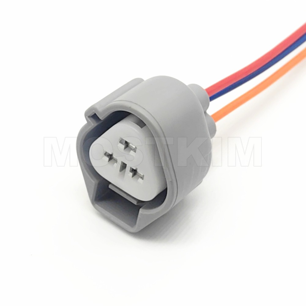 3-Pin Daytime Running Light Connector Pigtail For Mitsubishi Lancer 2016-2017