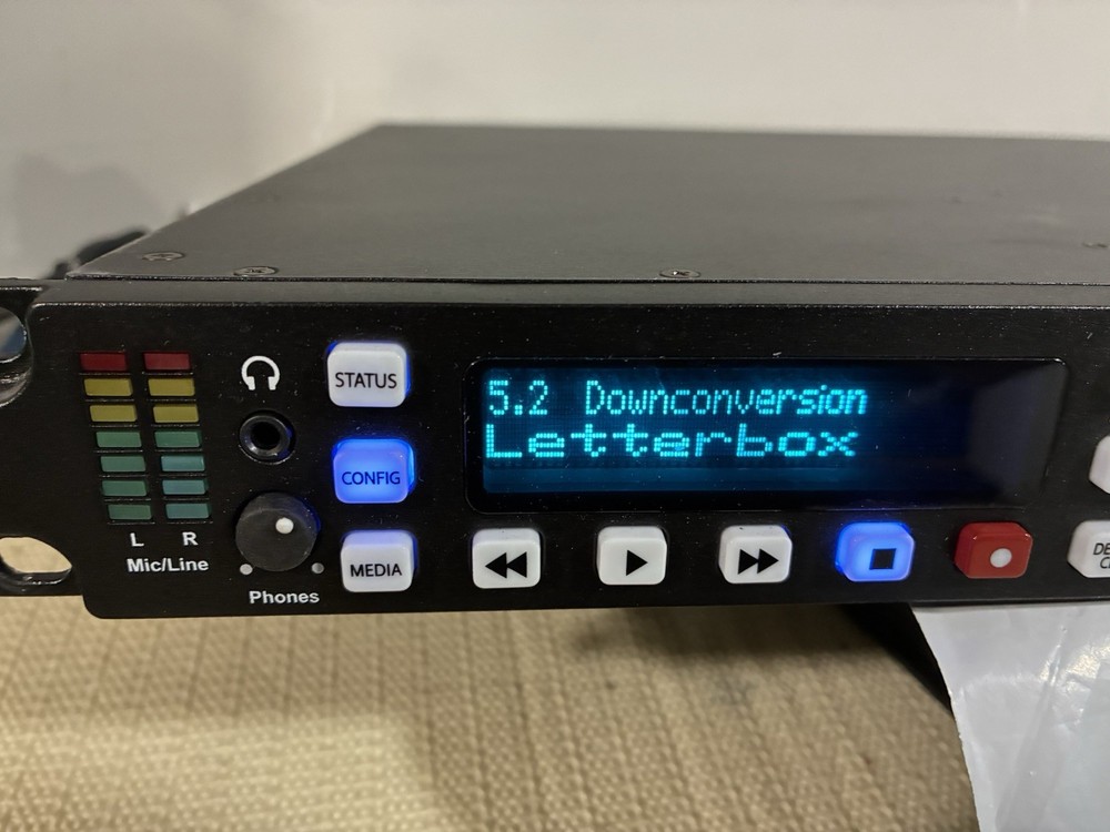 AJA Ki Pro Rack Video Recorder & Player – No Storage Module