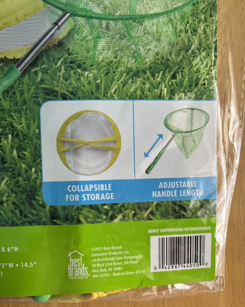 Pop-Up Bug House & Extendable Net, NIP