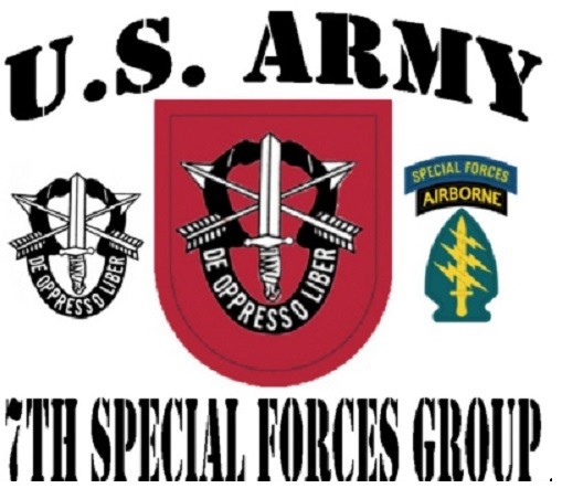 Address Labels -  Special Forces (M) 7th Special Forces Group