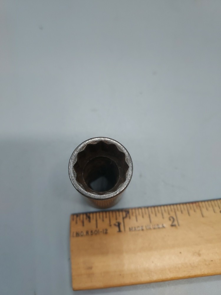 Craftsman Underlined 3/8"Drive 5/8" deep well 12 pt Socket underline "C" C9