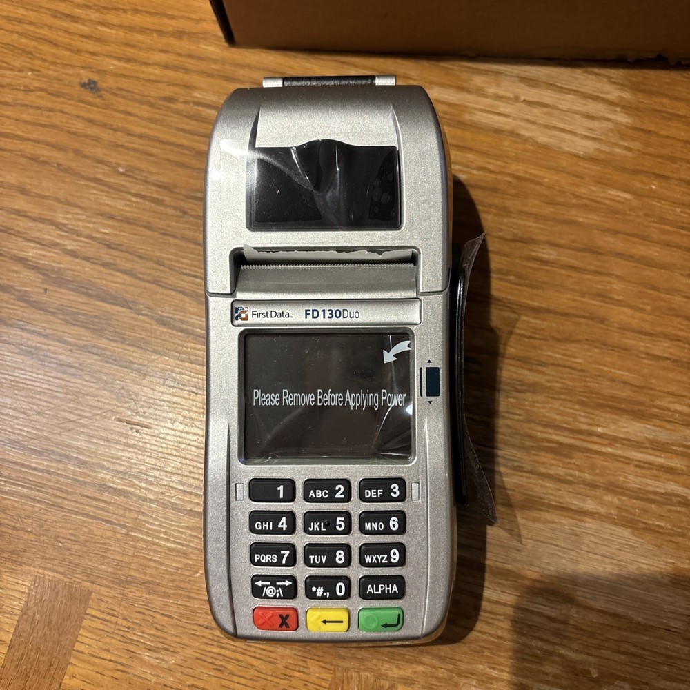First Data FD130 DUO Credit Card Terminal
