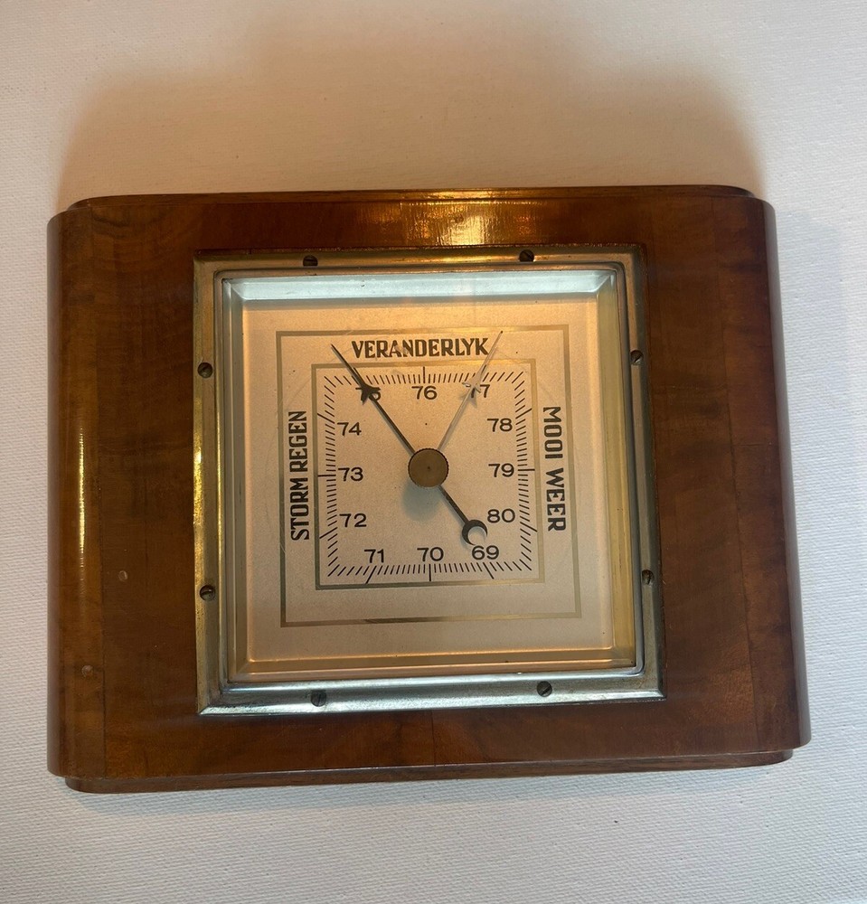 VINTAGE ART DECO BAROMETER