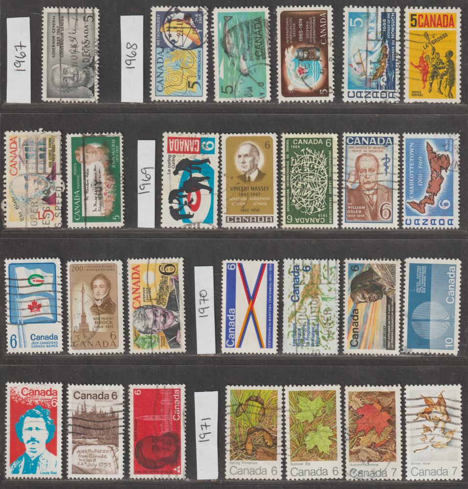 Canada - 42 different commemorative stamps lot (part 2)!