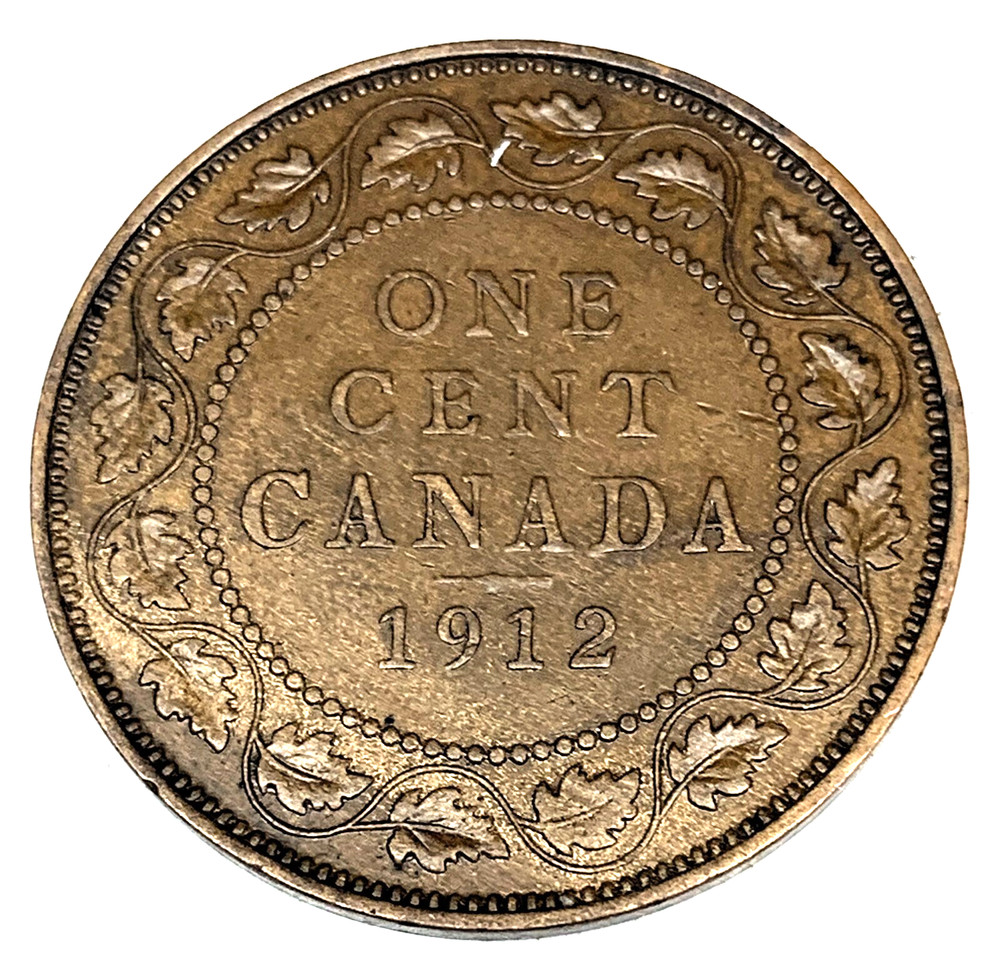 # C2303   CANADA   COIN,     LARGE CENT   1912