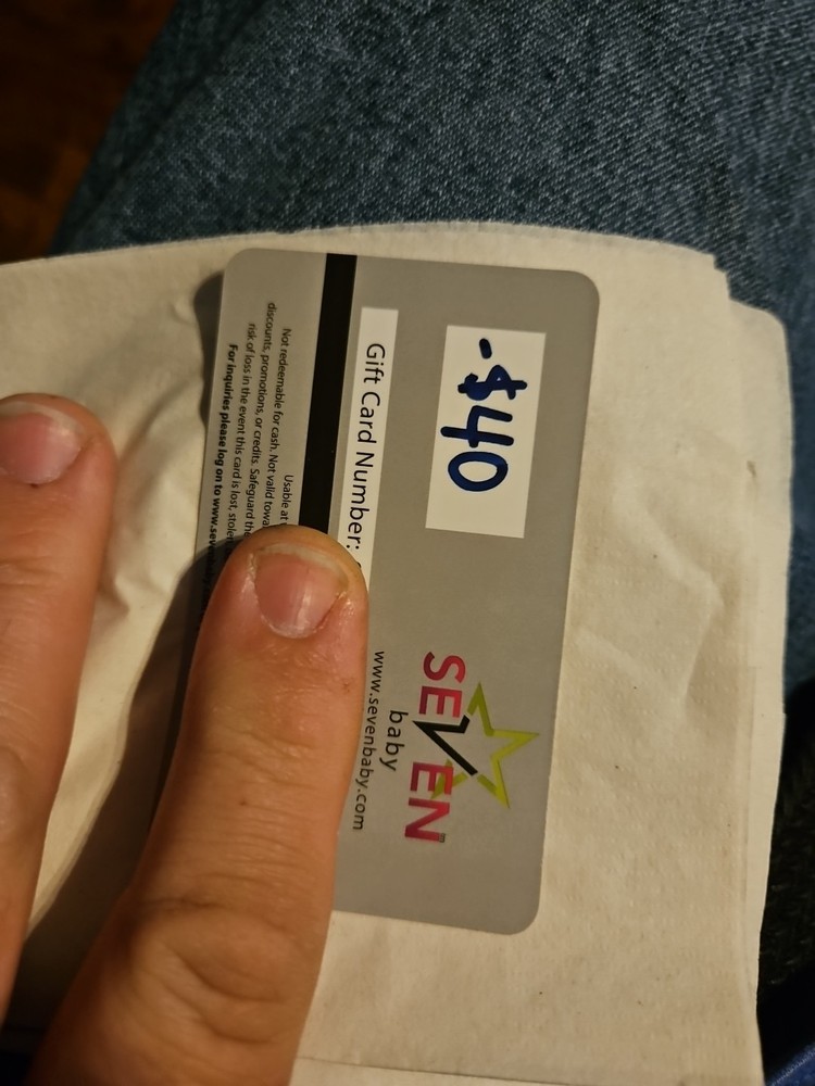 $40 Seven Baby Gift Card