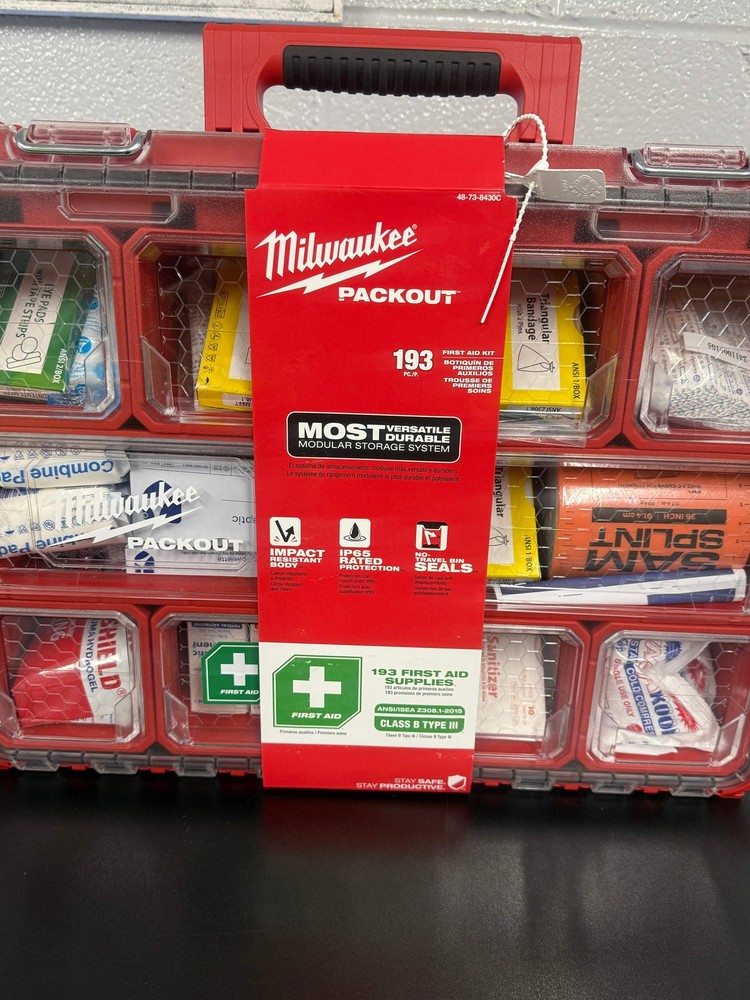 Milwaukee Packout First Aid Kit Class B Type Iii 193Pc
