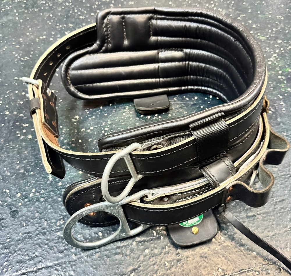 Buckingham Adjustable Lineman Pole Climbing Belt (2019 2M)