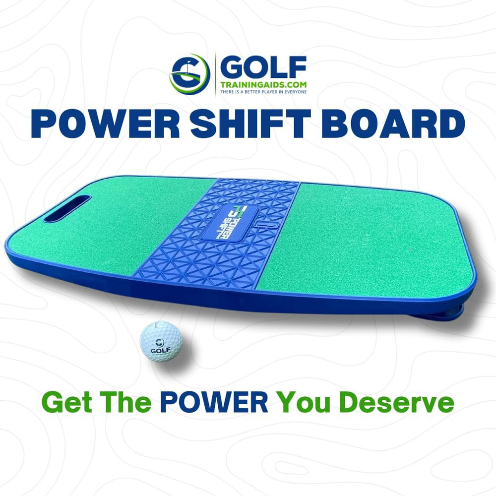 Power Shift Board Golf Training Aid - Innovative Golf Balance Board Designed to