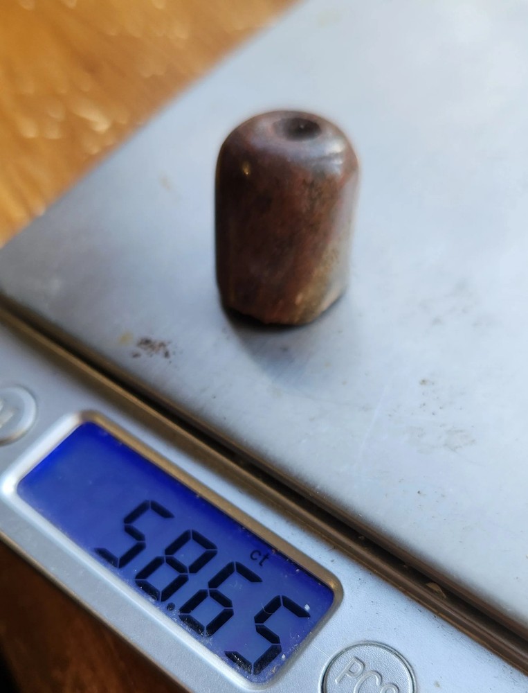 Large live edge dinobone gembone bead