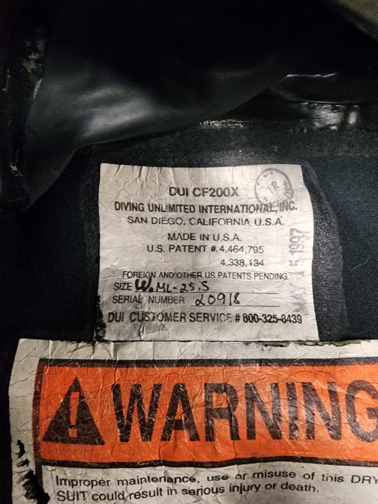 DUI drysuit womens