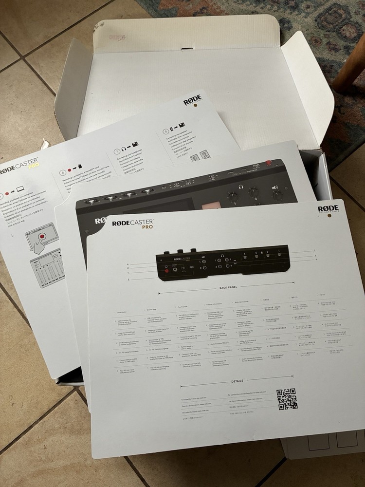 Rodecaster Pro All in one production Solution