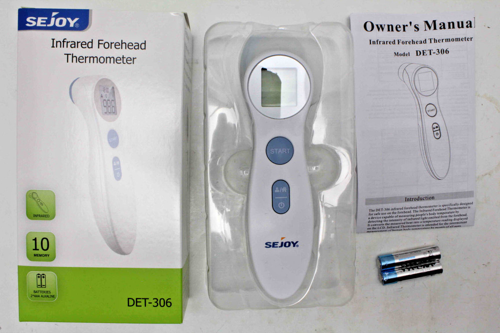 Sejoy Infrared Forehead Thermometer DET-306 #8o7