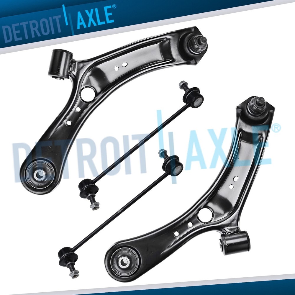 Front Lower Control Arms + Sway Bar End Links Kit for 2007-2012 2013 Suzuki SX4