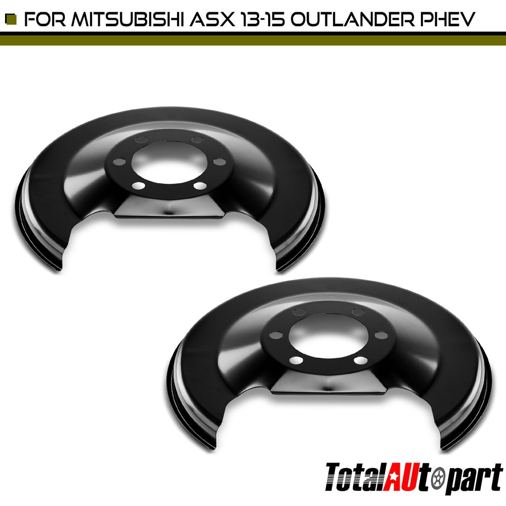 2x Brake Dust Shield for Mitsubishi Outlander 2013-2020 Eclipse Cross Rear Left