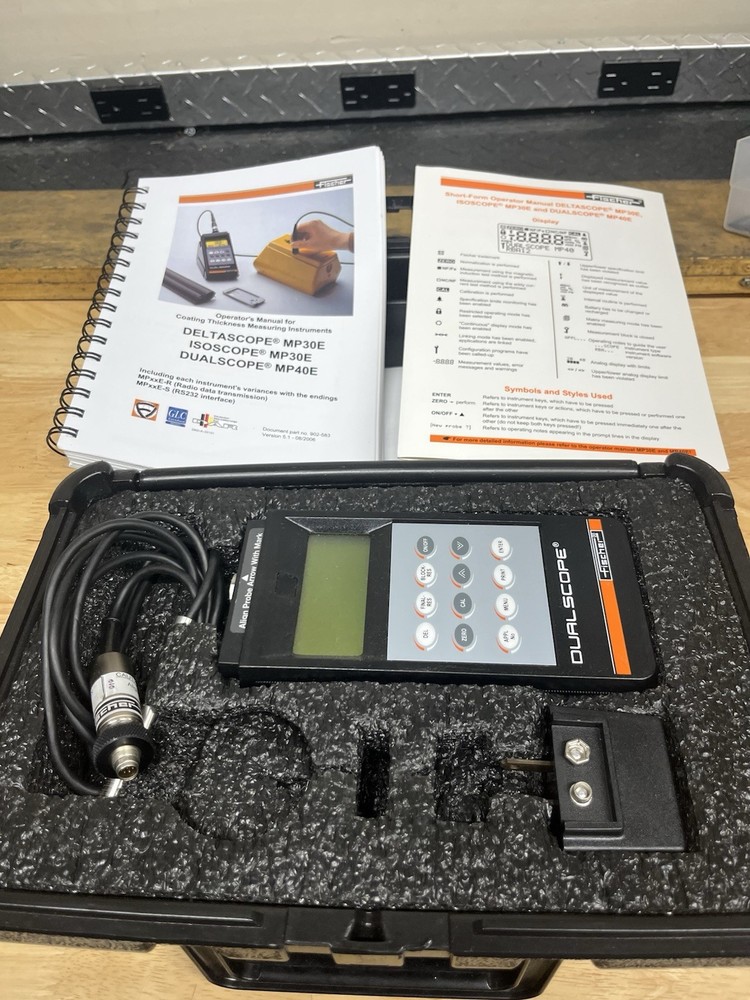 Fischer Technology MP40E EGAB1.3, Dualscope Paint Thickness Meter Sensor