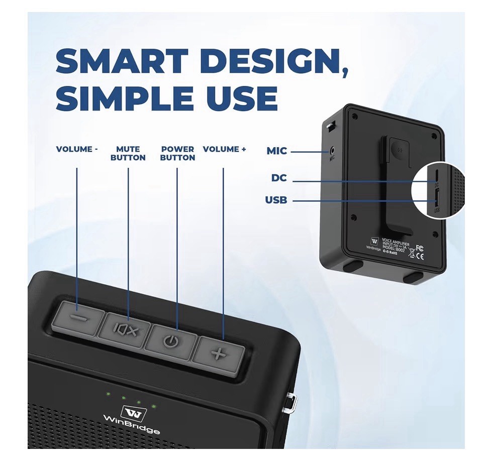 WINBRIDGE (B002) WIRELESS ORIGINAL VOICE AMPLIFIER