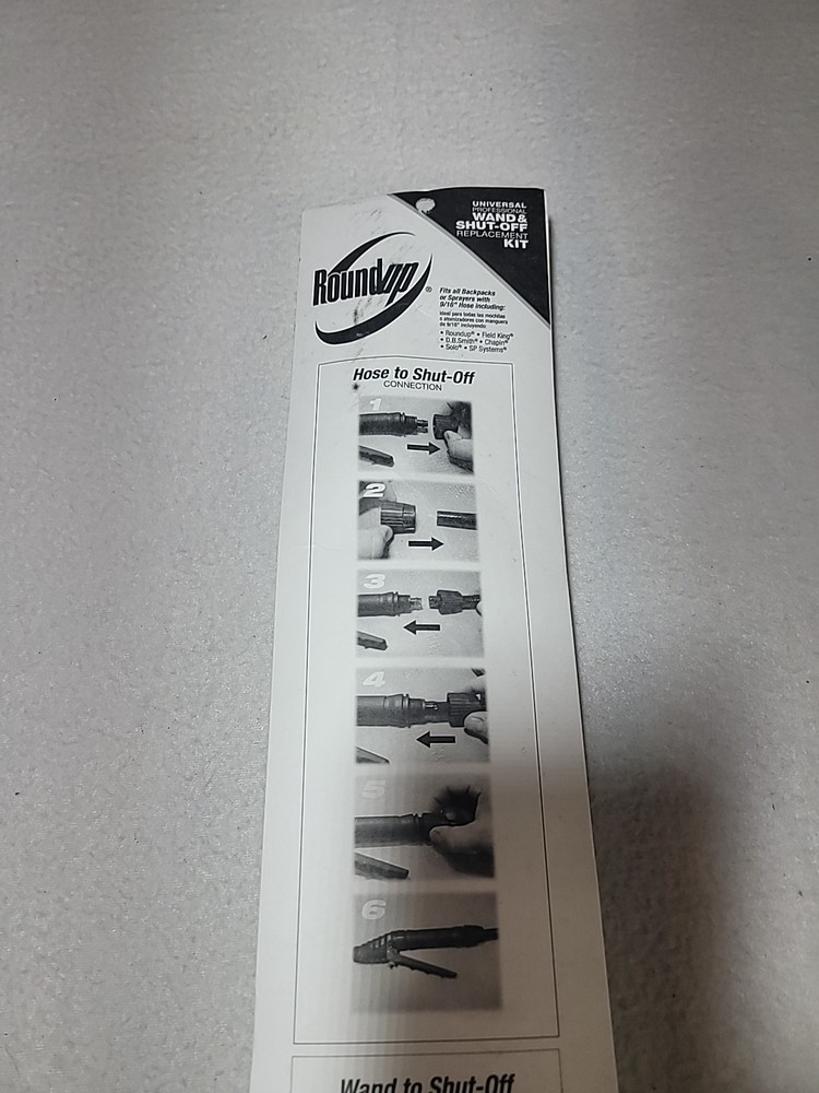 Round-up Universal Professional Wand And Shut-Off Replacement Kit