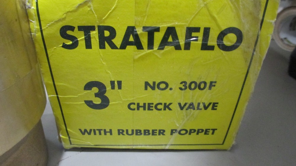 Strataflo 300F, 3" Brass Check Valve