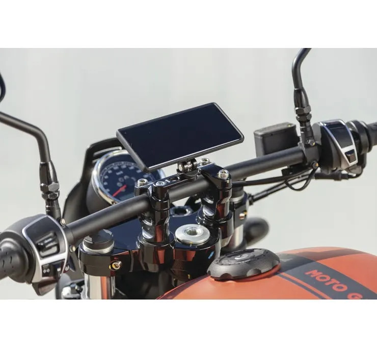 SP Connect Black Handlebar Riser Clamp Mount PRO Harley & Custom Application