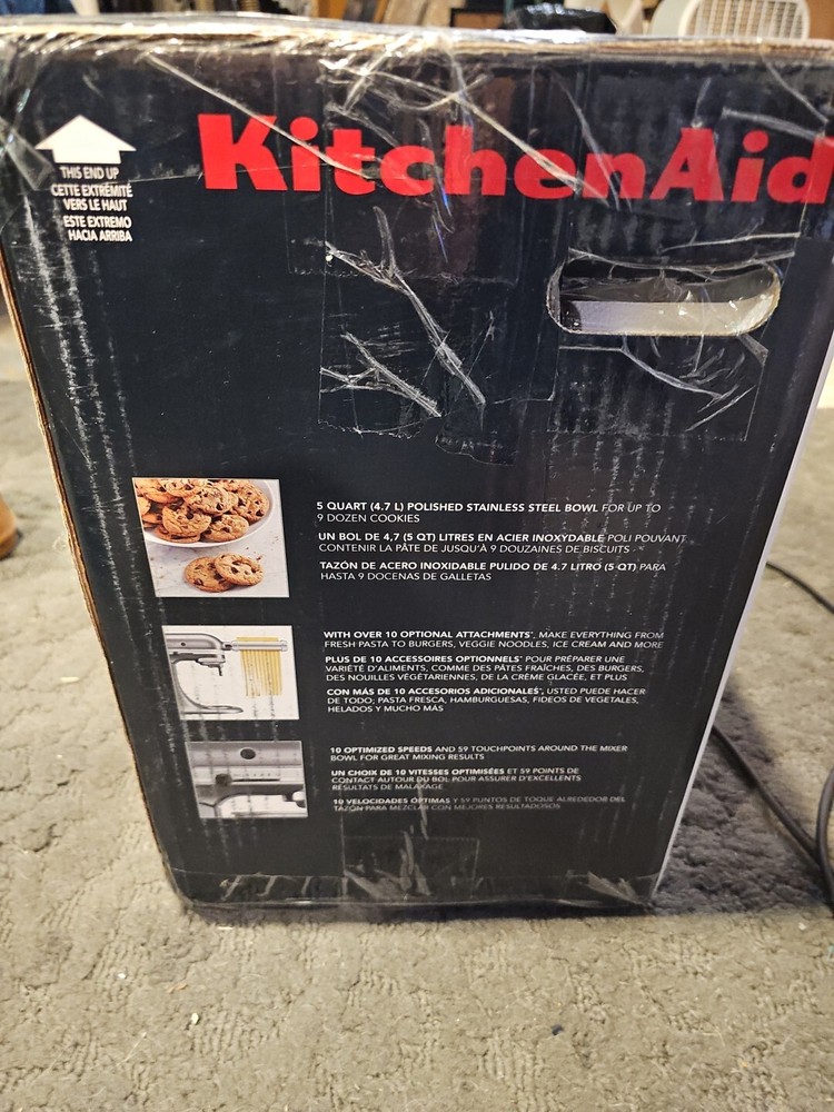 Kitchenaid Artisan Standing Mixer (5 Quart) Silver