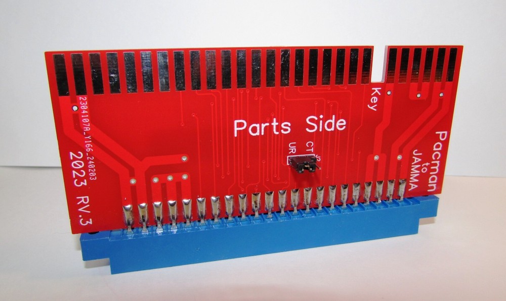 Pacman - Ms. Pac-man PCB Board Adapter to Jamma Harness