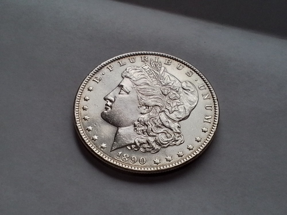 1890-P BU/MS MORGAN SILVER DOLLAR