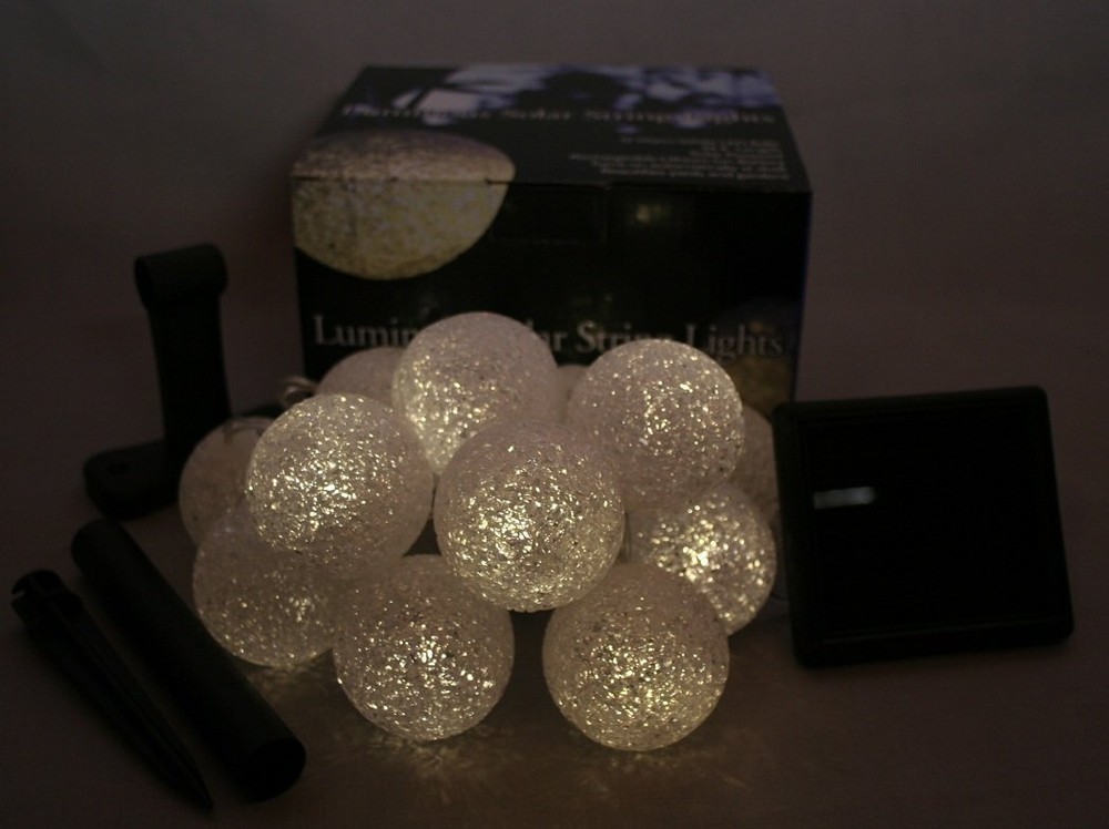 Britta Products Solar String Lights - Luminous Glow Solar Lights - TWO (2) Sets