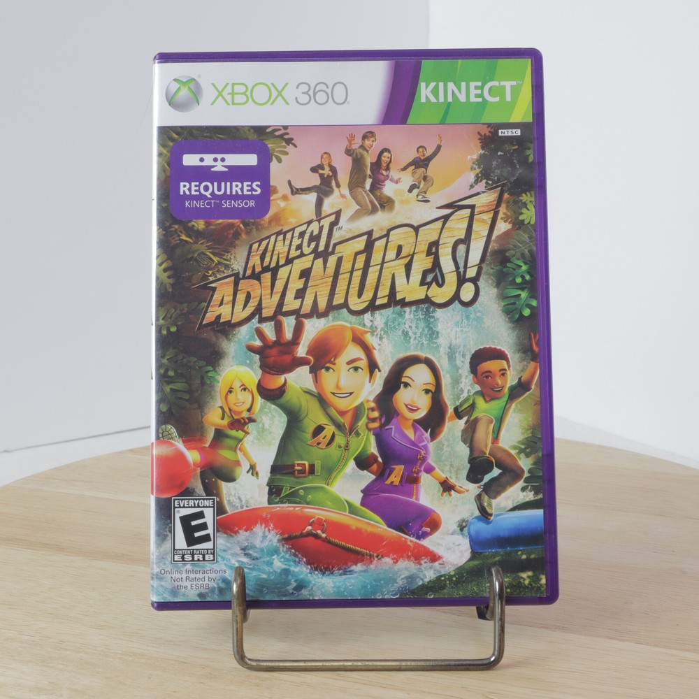 Official Microsoft Xbox 360 Kinect Motion Sensor Bar & Kinect Adventures TESTED