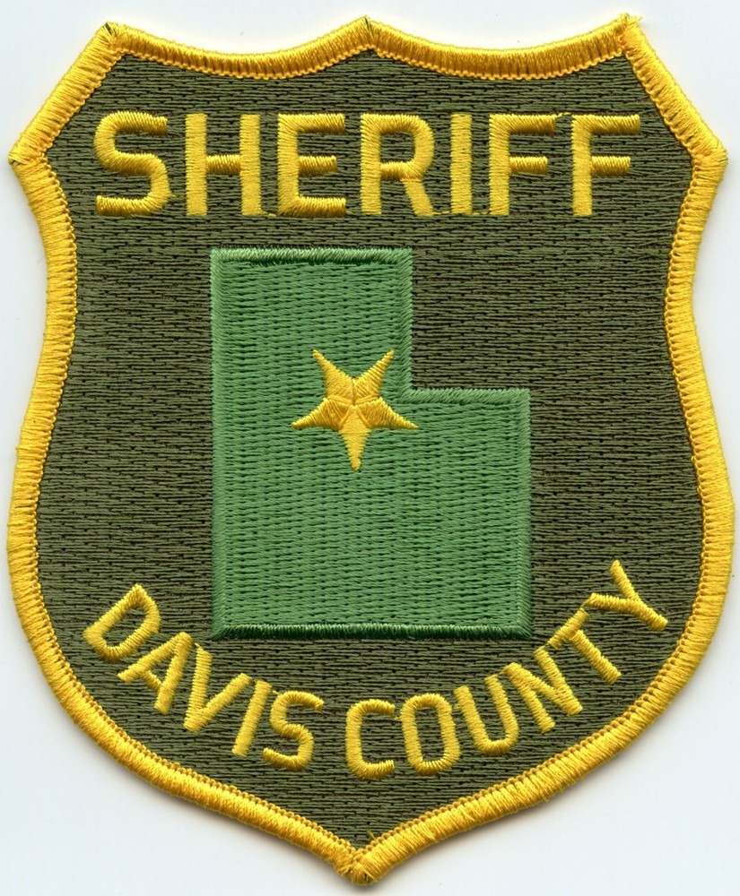 DAVIS COUNTY UTAH UT SHERIFF POLICE PATCH
