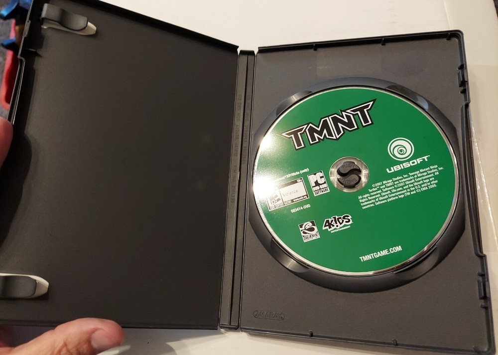 TMNT (PC, 2007) Disk & Case Only Tested Working