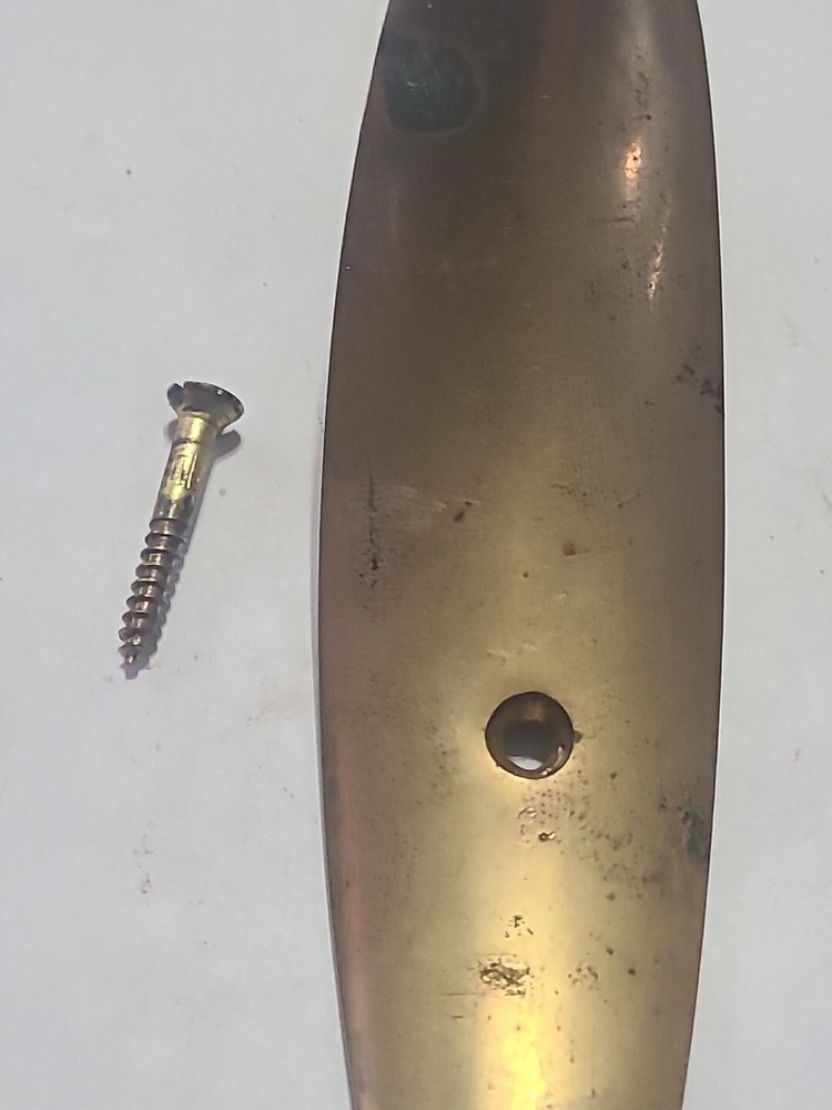 CVA Hawken Sidelock Muzzleloader Brass Buttplate W/ Screws