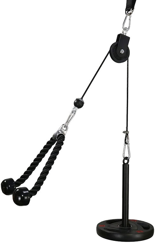 LAT Pull down and Lift Weight Pulley System Cable Machine Pulley Attachment