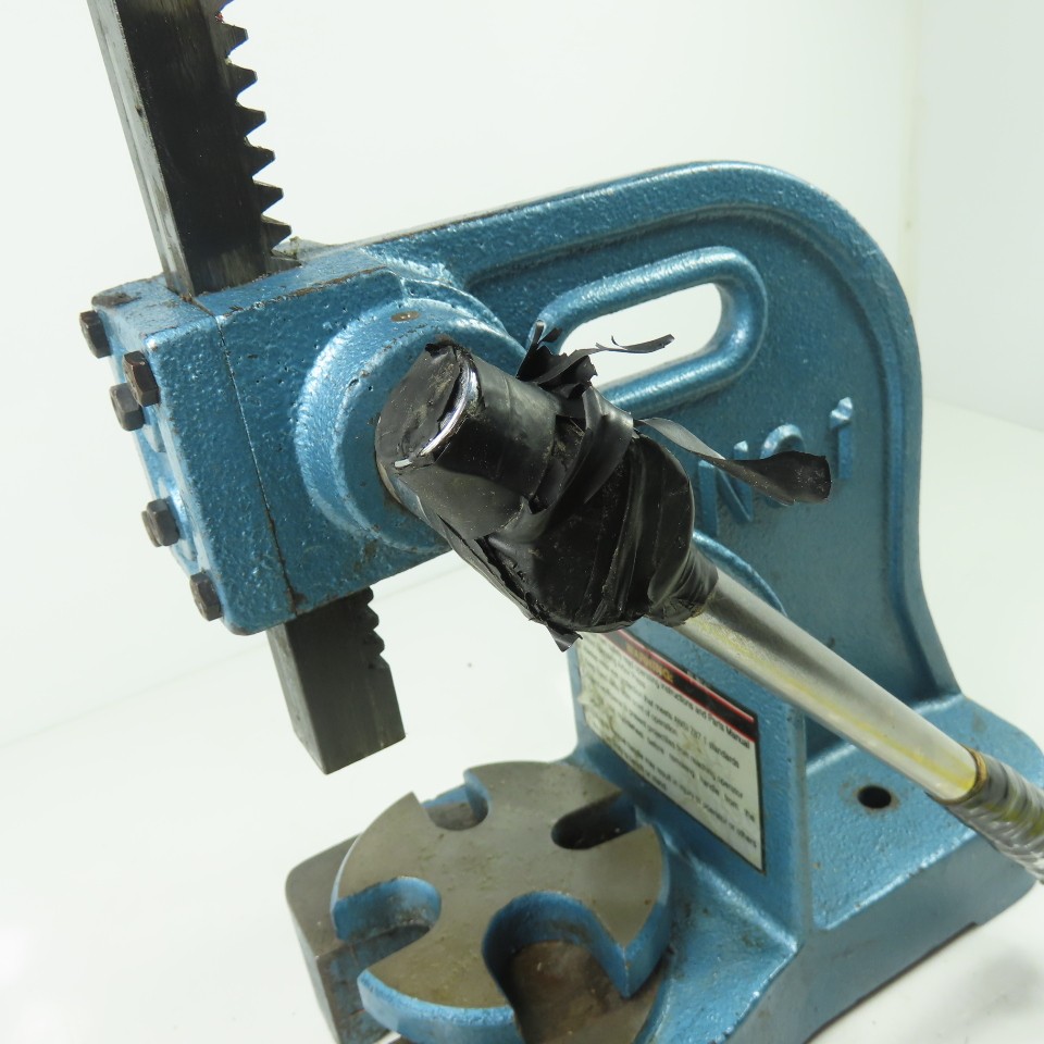 No. 1 Mandrel Bench Mount Arbor Press 4" Throat