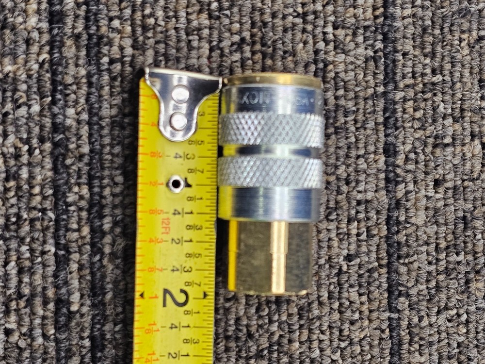 Dixon 0.35" NPT Brass Quick Coupling, Socket Connector