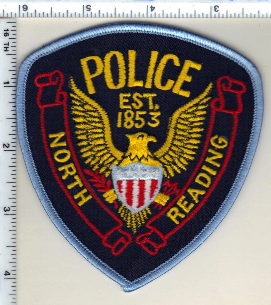 North Reading Police (Massachusetts) Shoulder Patch - new from 1990