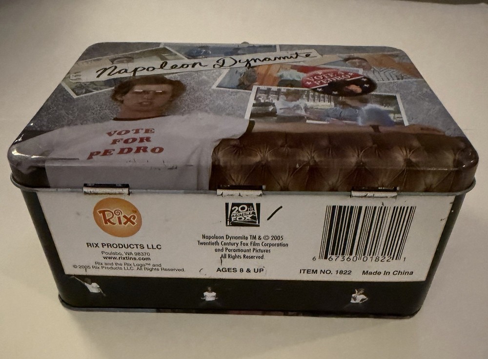 Napoleon Dynamite Metal Lunch Box