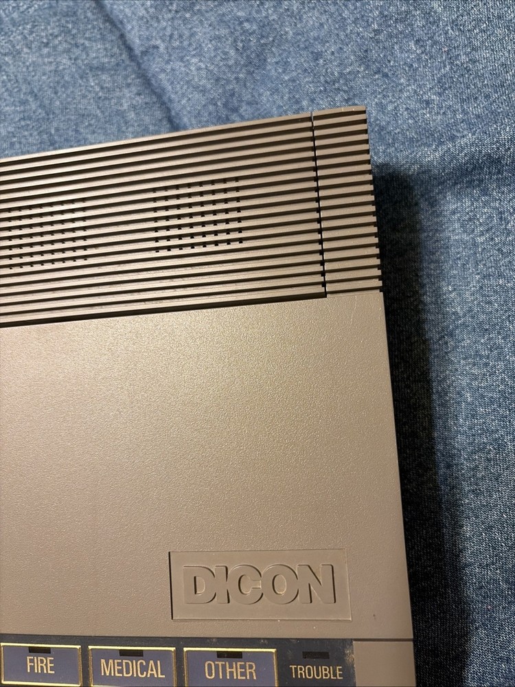 Vintage DICON 9000 security system main unit only vg